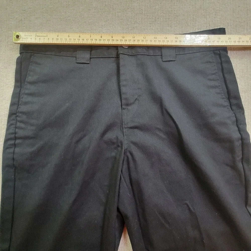 Brahma‎ Carpenter Pants Men's 39X29 Black Workpants Flat Front Straight Canvas